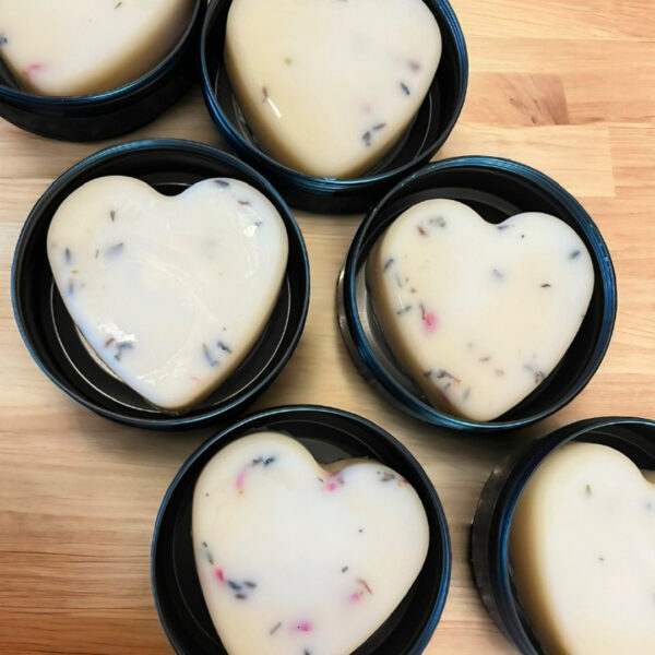 Heart Mini Lotion Bar (Bergamot) - BySuva