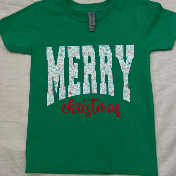 Merry T Shirt Toddler 3T (Green) - LesStress