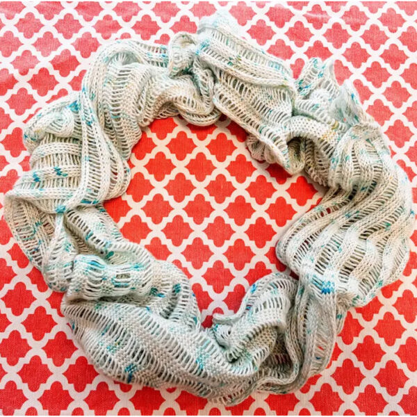 Designer Drop Stitch Knitted Scarf - Darling Dapper & Co