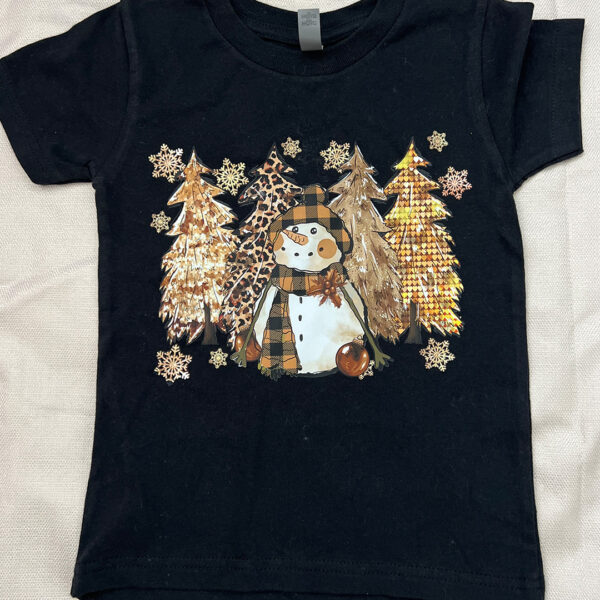 Golden Xmas Toddler T Shirt 3T - LesStress