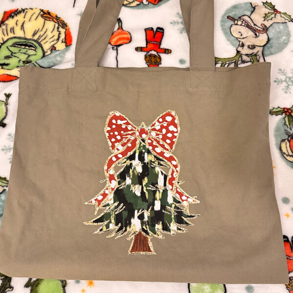 Xmas Tree Tote Bag - LesStress