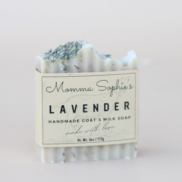 Goat's Milk Soap (Lavender) - Momma Sophie's